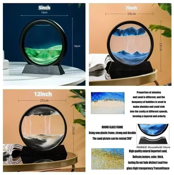 Betoverende Zandkunst Schilderij