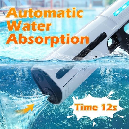 Waterpistool elektrisch - Automatisch waterpistool - Zomer speelgoed - Watergevecht - Super Soaker - Oplaadbaar waterpistool - Kinderplezier - Waterpret - Strand speelgoed - Tuinspeelgoed - Elektrisch speelgoed - Waterbattle - Outdoor fun - Vakanties