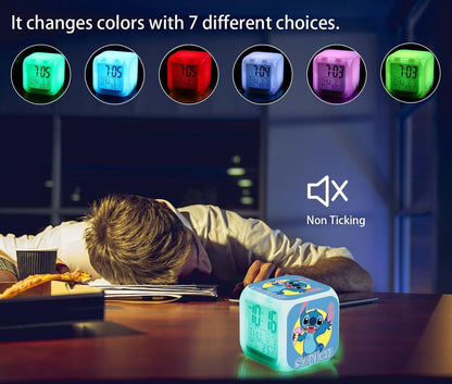 Stitch LED Wekker - klok