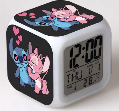 Stitch LED Wekker - klok